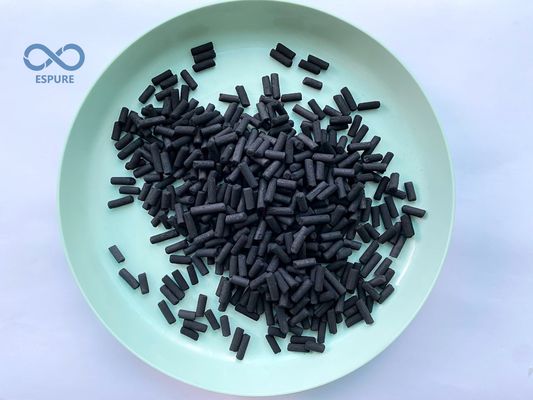 800mg/g گشنی بر پایه زغال سنگ کربن فعال 4mm برای حذف VOC