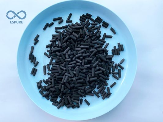 900mg/g گلوله های کربن فعال مبتنی بر زغال سنگ 4mm برای حذف VOC